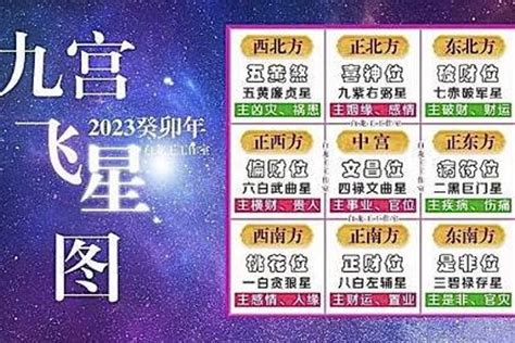 2023九宮飛星圖蘇民峰